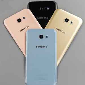 COVER SM-A7 2017 A720 BLU درب پشت آبي