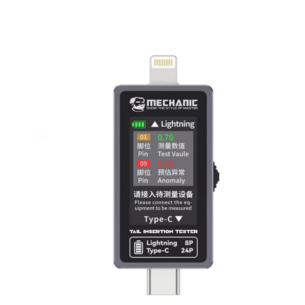 تست شارژ USB  TOOLS برند مکانیک